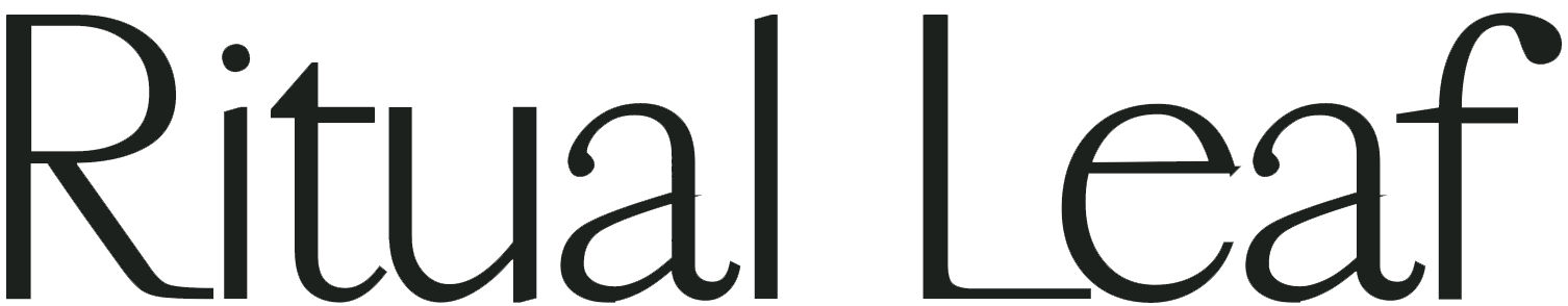 Ritual Leaf Matcha Logo