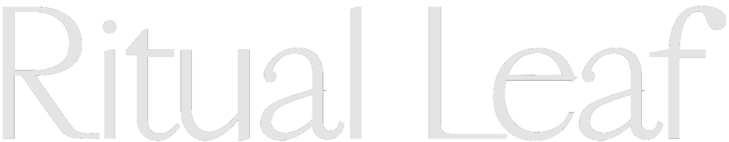 Ritual Leaf Matcha Logo